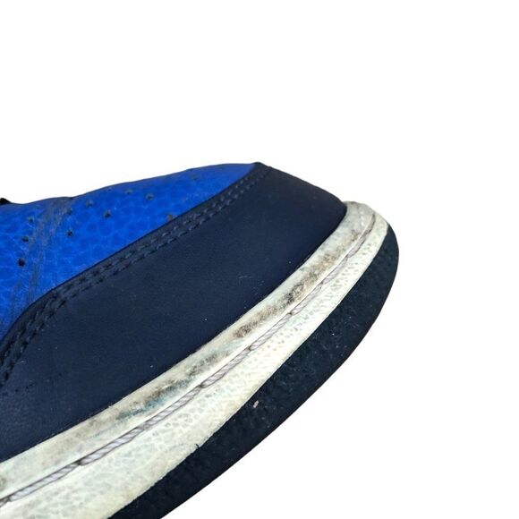 RARE 2017 Nike Air Jordan 1 Mid 'Obsidian Game Royal' Size 8 - Picture 8 of 16